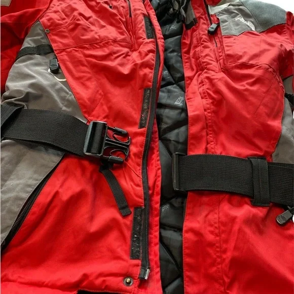 North Face Steep Tech Red Jacket Size Small - Picture 2 of 5